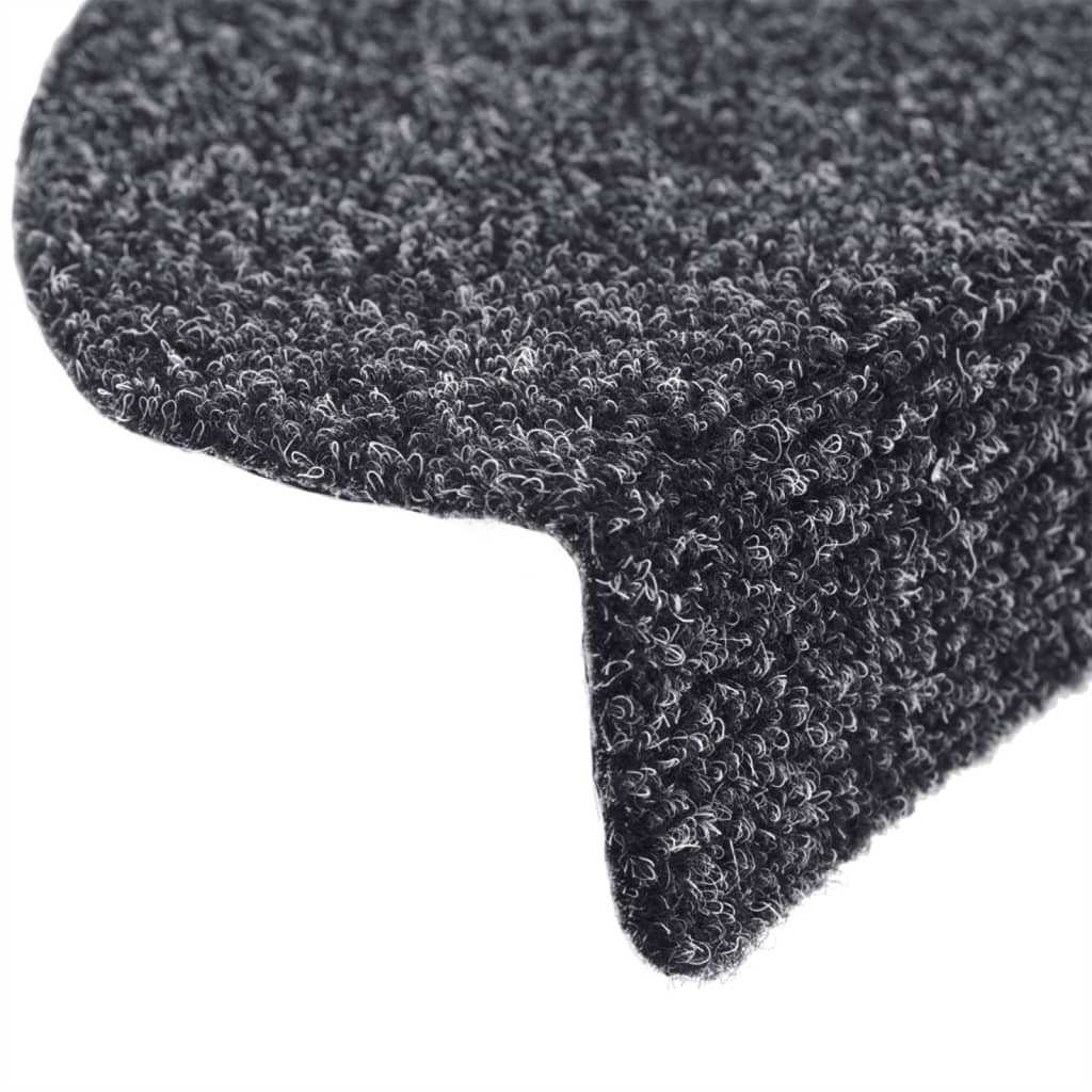 Stufenmatten Selbstklebend 15 Stk. 56x17x3 cm Hellbraun Halbrund