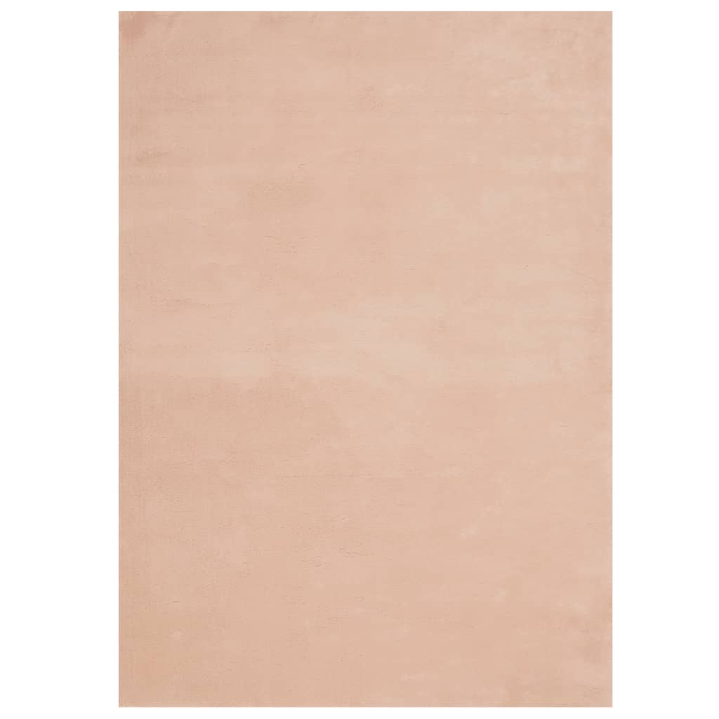 Teppich HUARTE Kurzflor Weich und Waschbar Anthrazit 60x110 cm