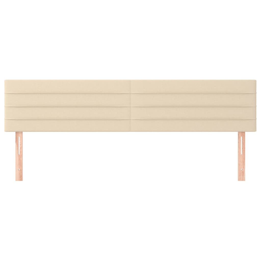 Kopfteil Hellgrau 80x5x118/128 cm Stoff