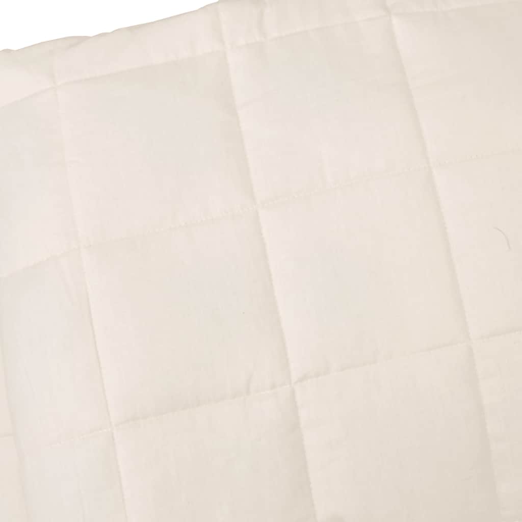 Gewichtsdecke Grau 122x183 cm 5 kg Stoff