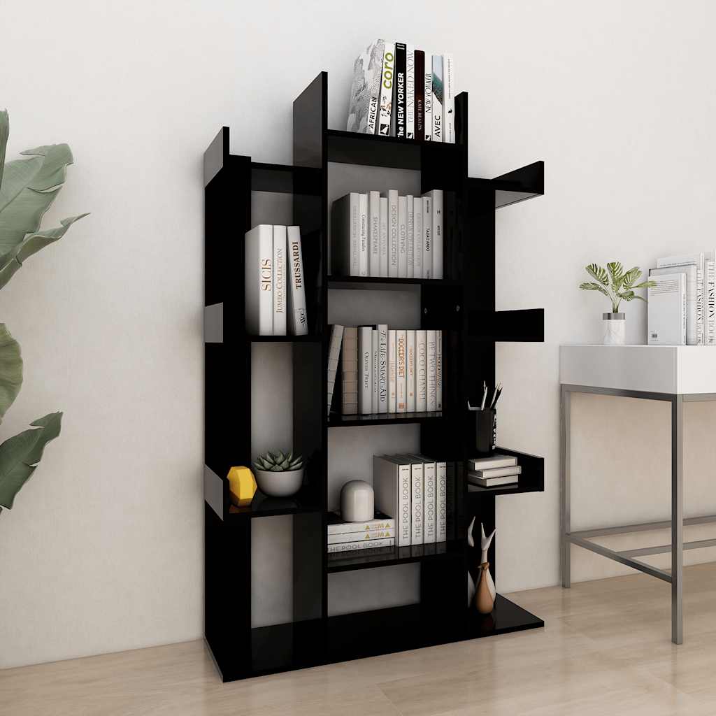 Bücherregal Weiß 86x25,5x140 cm Holzwerkstoff