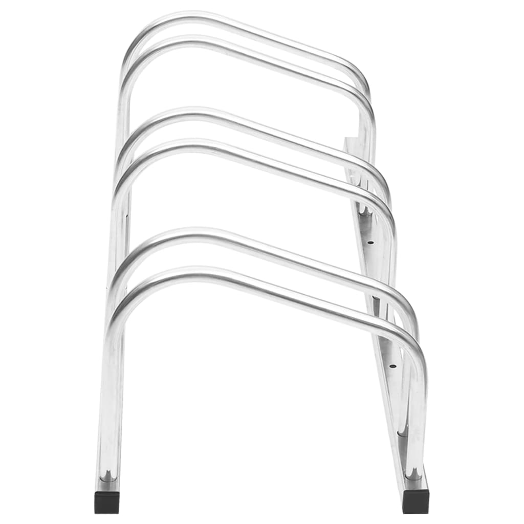 Fahrradständer für 2 Fahrräder Verzinkter Stahl