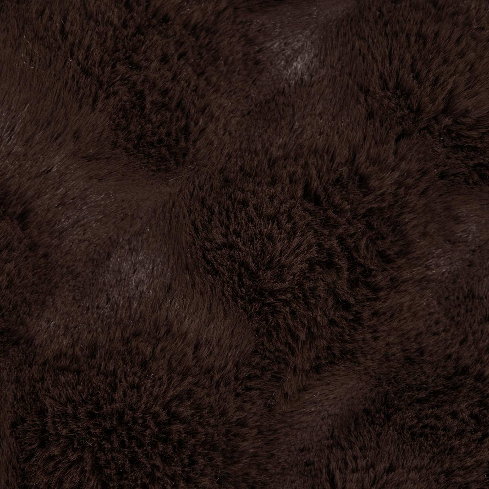 Rutschfeste Decke aus Kunstkaninchenfell Olite Beige Polyester