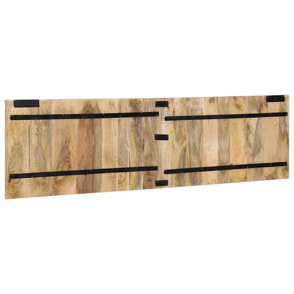 Kopfteil Mehrfarbig 160 cm Massivholz Altholz
