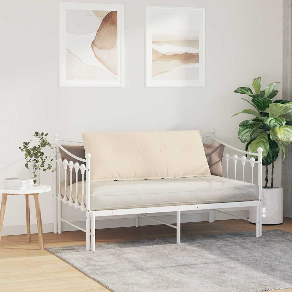 Rückenkissen Taupe 50 x 45 cm Mikrofaserstoff