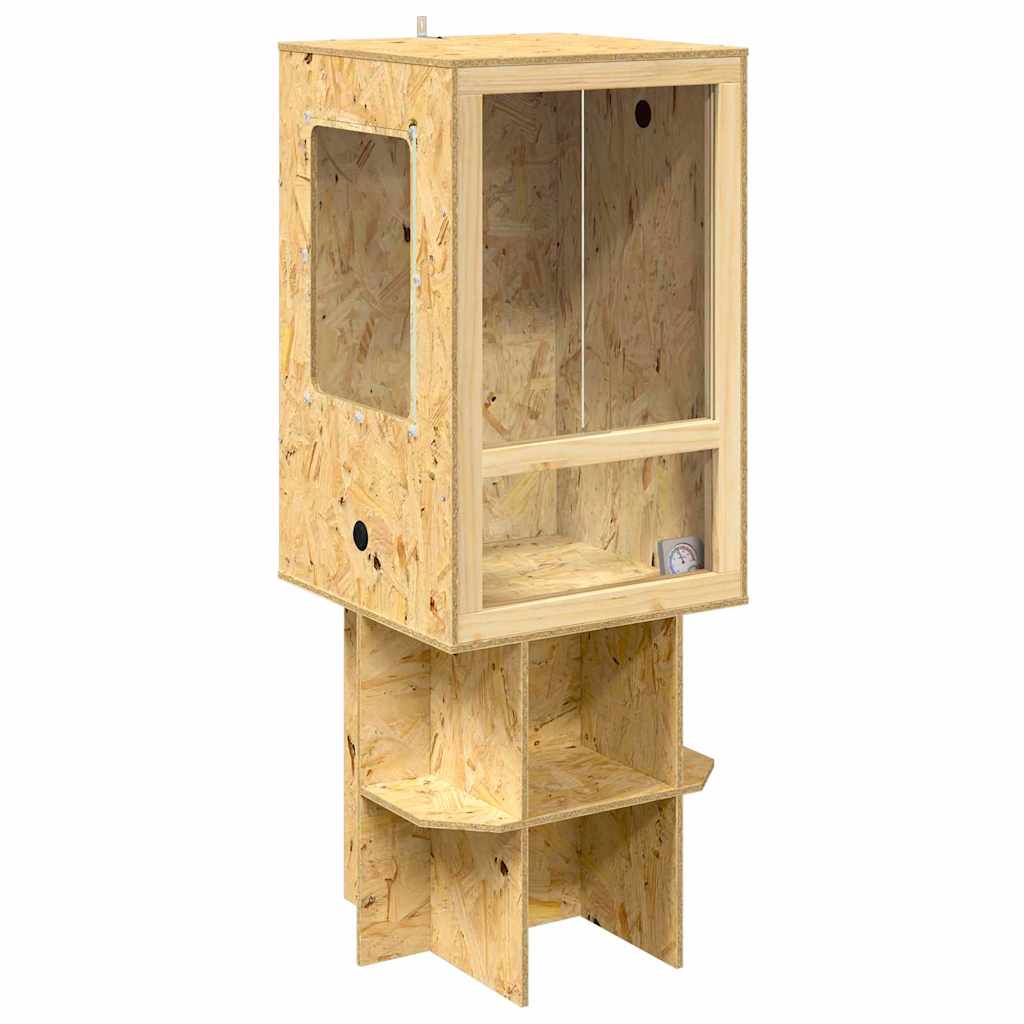 Terrarium Braun 50 x 50 x 100 cm OSB