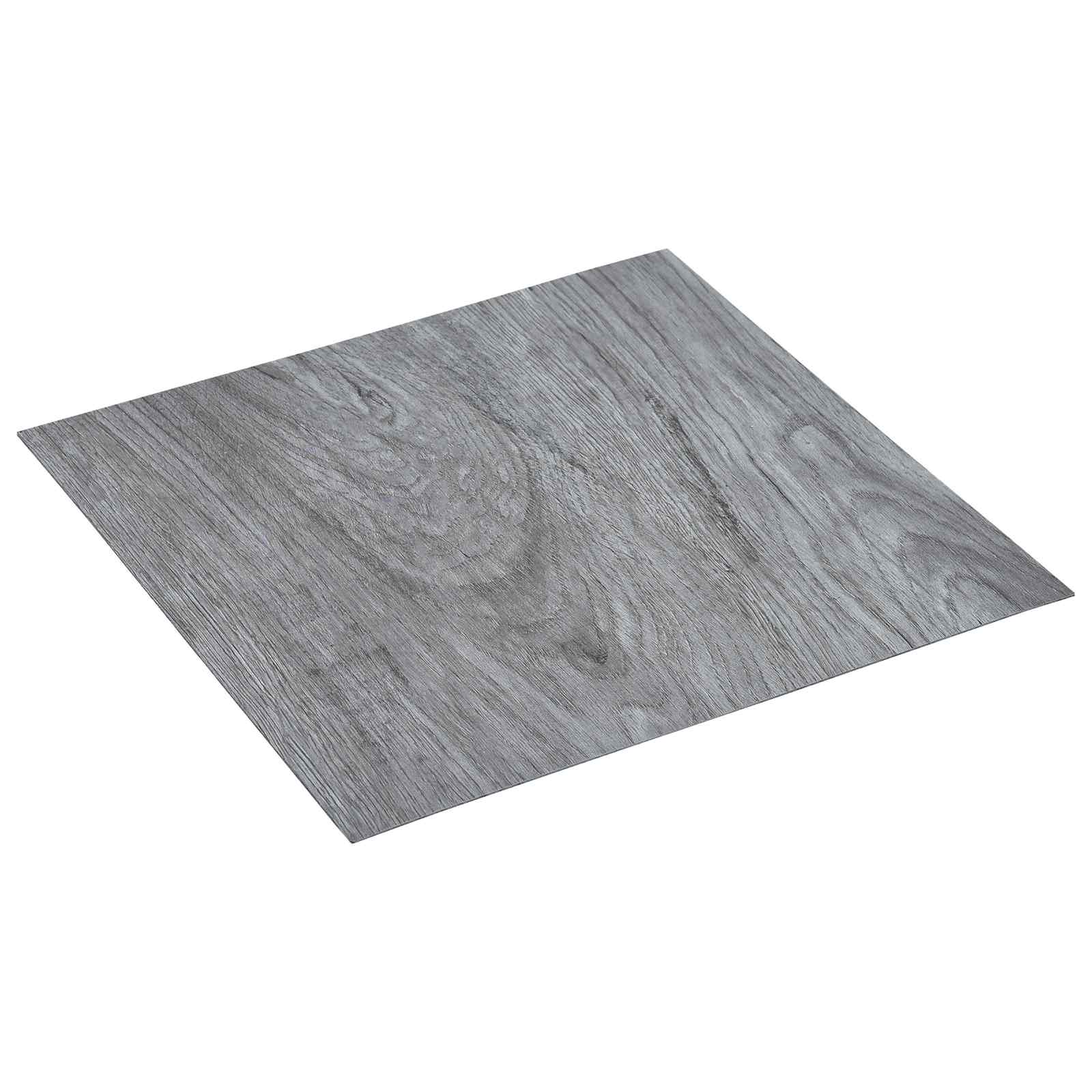 Selbstklebende Bodenplanken 30,5 x 30,5 cm 20 pcs PVC Betongrau