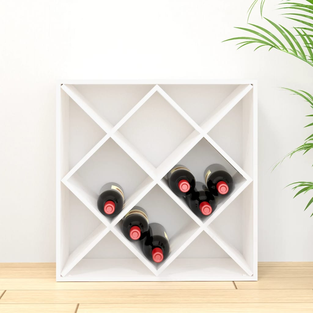 Weinschrank 56 x 25 x 56 cm Massivholz Kiefer