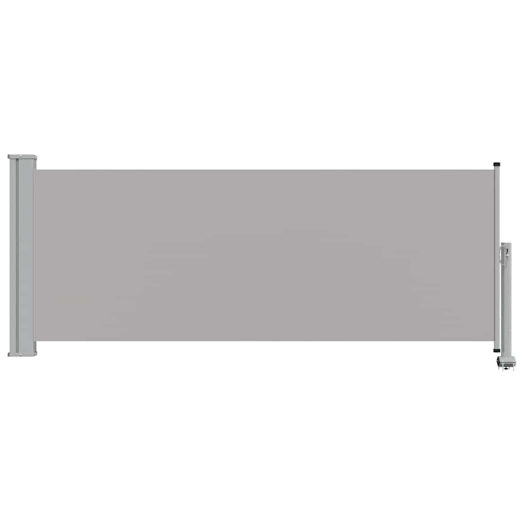 Seitenmarkise 60 x 300 cm 100% Polyester Eisen Stahl