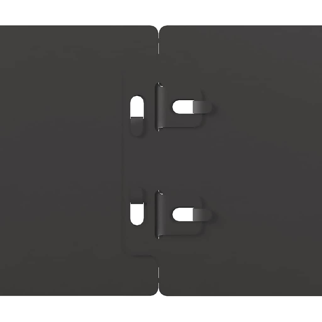 Raseneinfassung 10 pcs 10 x 103 cm Wetterfeststahl Rostig