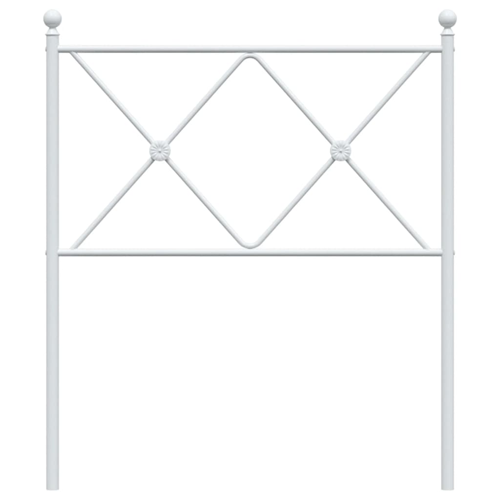 Ersatz-Kopfteil Metall Schwarz 75 cm