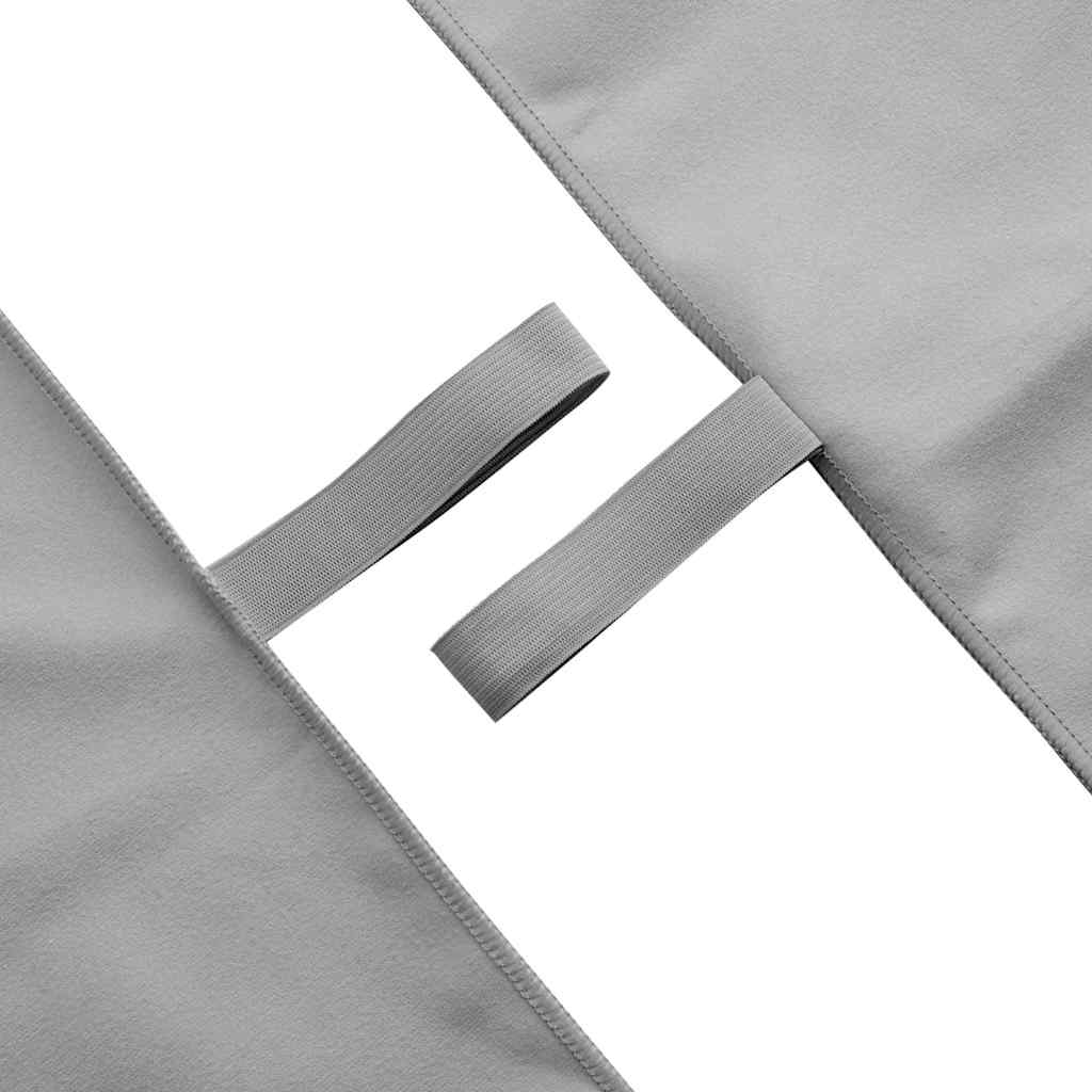 Sporthandtuch Set 3 pcs Schwarz Polyester und Polyamid