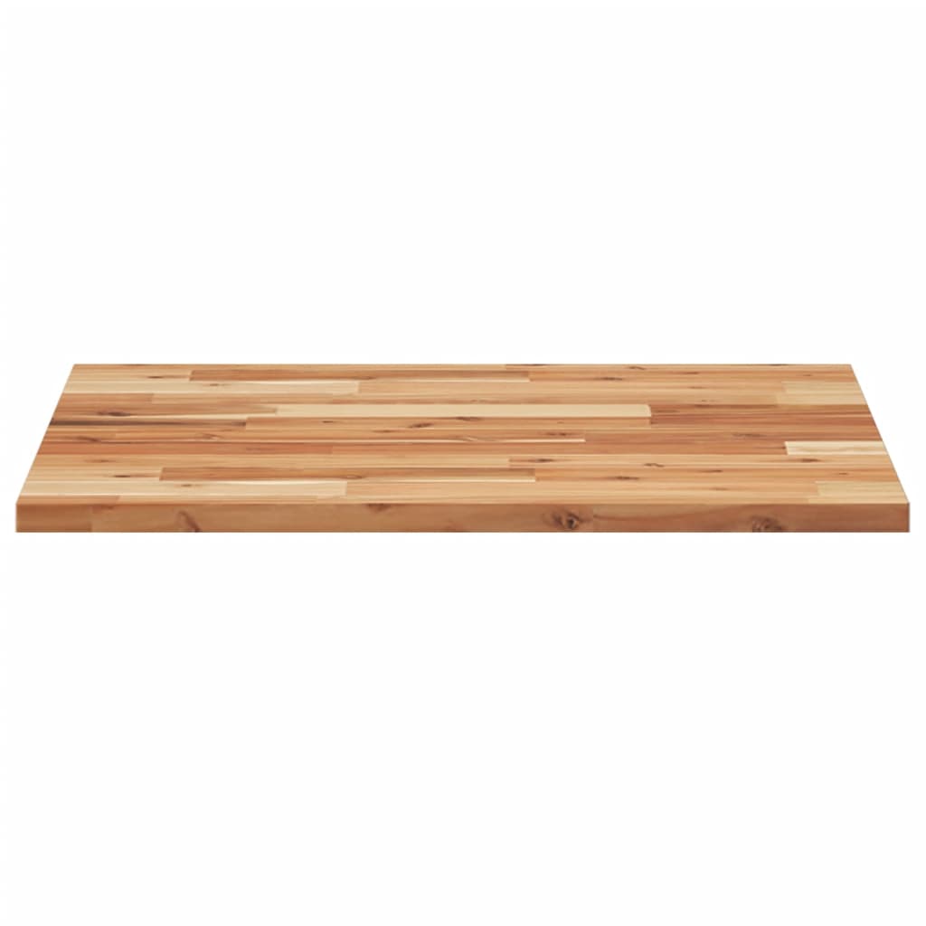 Tischplatte Rund Ø40x2 cm Massivholz Akazie