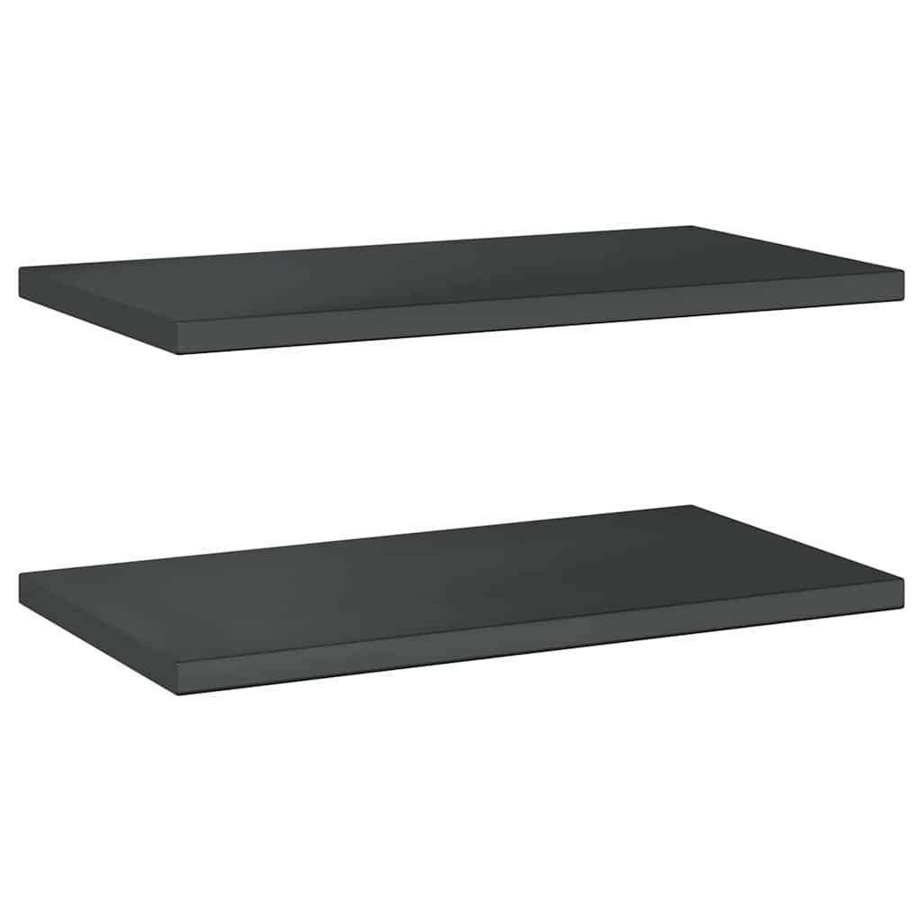 Wandregale 2 Stk. 100x40 cm Silbern Edelstahl