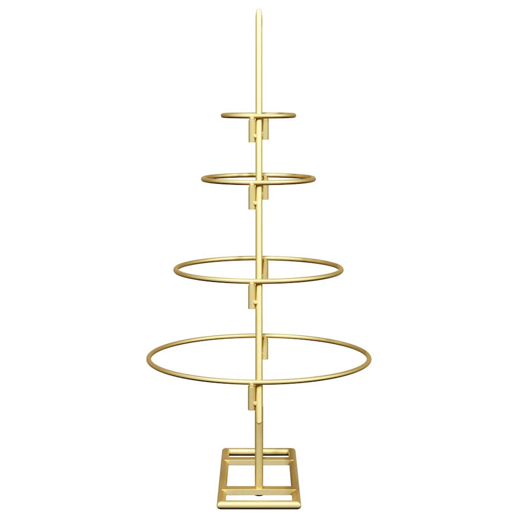 Metall-Weihnachtsbaum Deko Schwarz 60 cm
