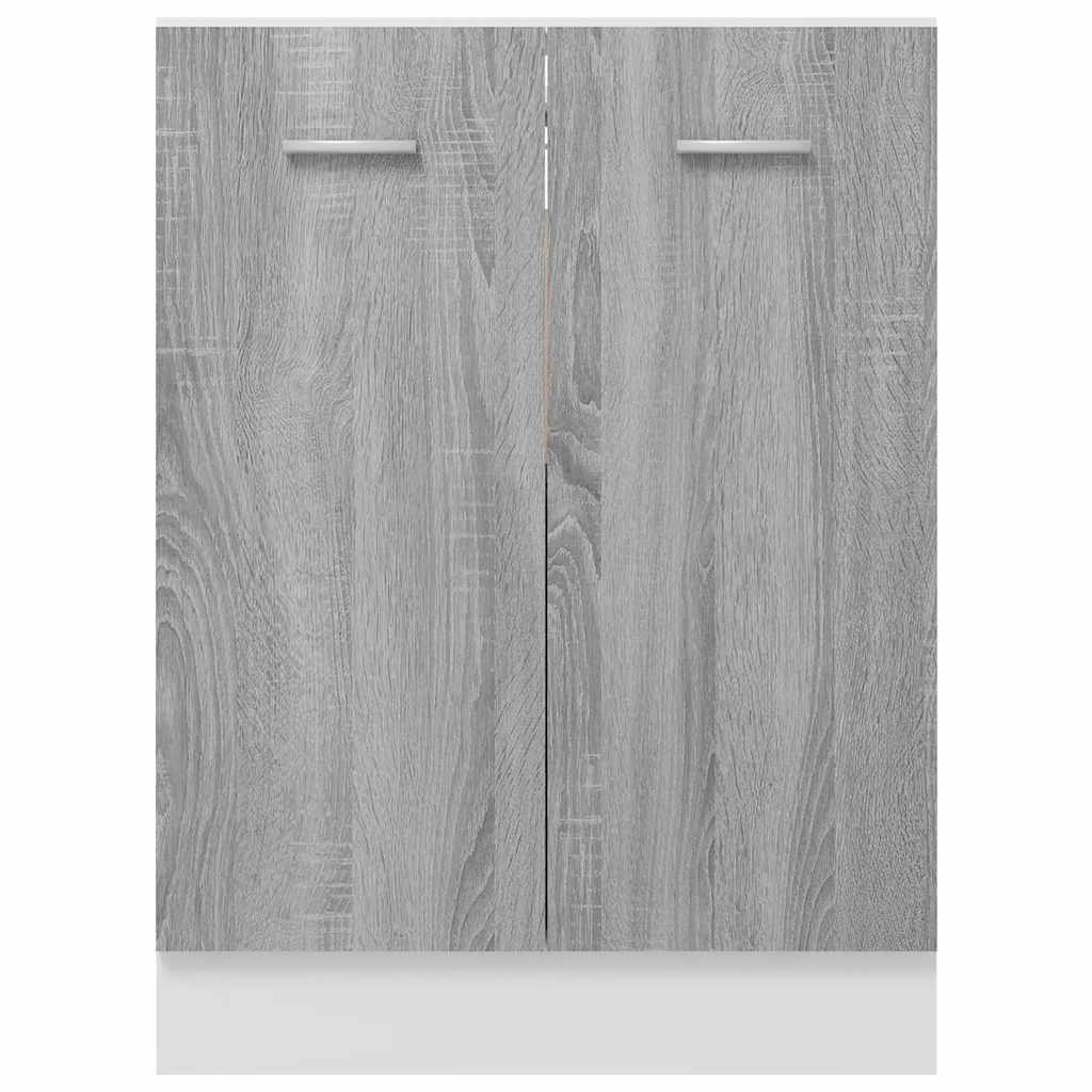 Unterschrank Lyon Weiß 60x46x81,5 cm Holzwerkstoff