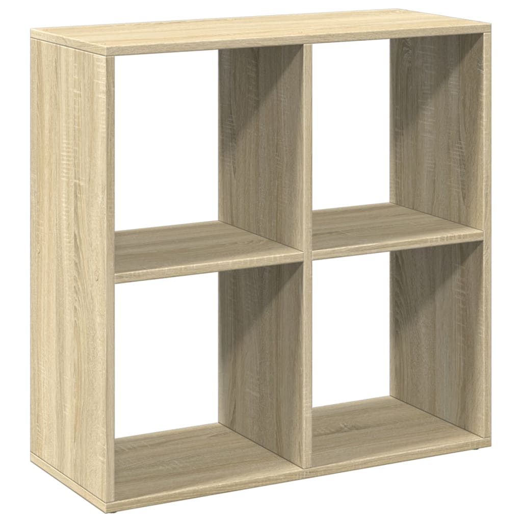 Bücherregal Weiß 137,5x29x137,5 cm Holzwerkstoff