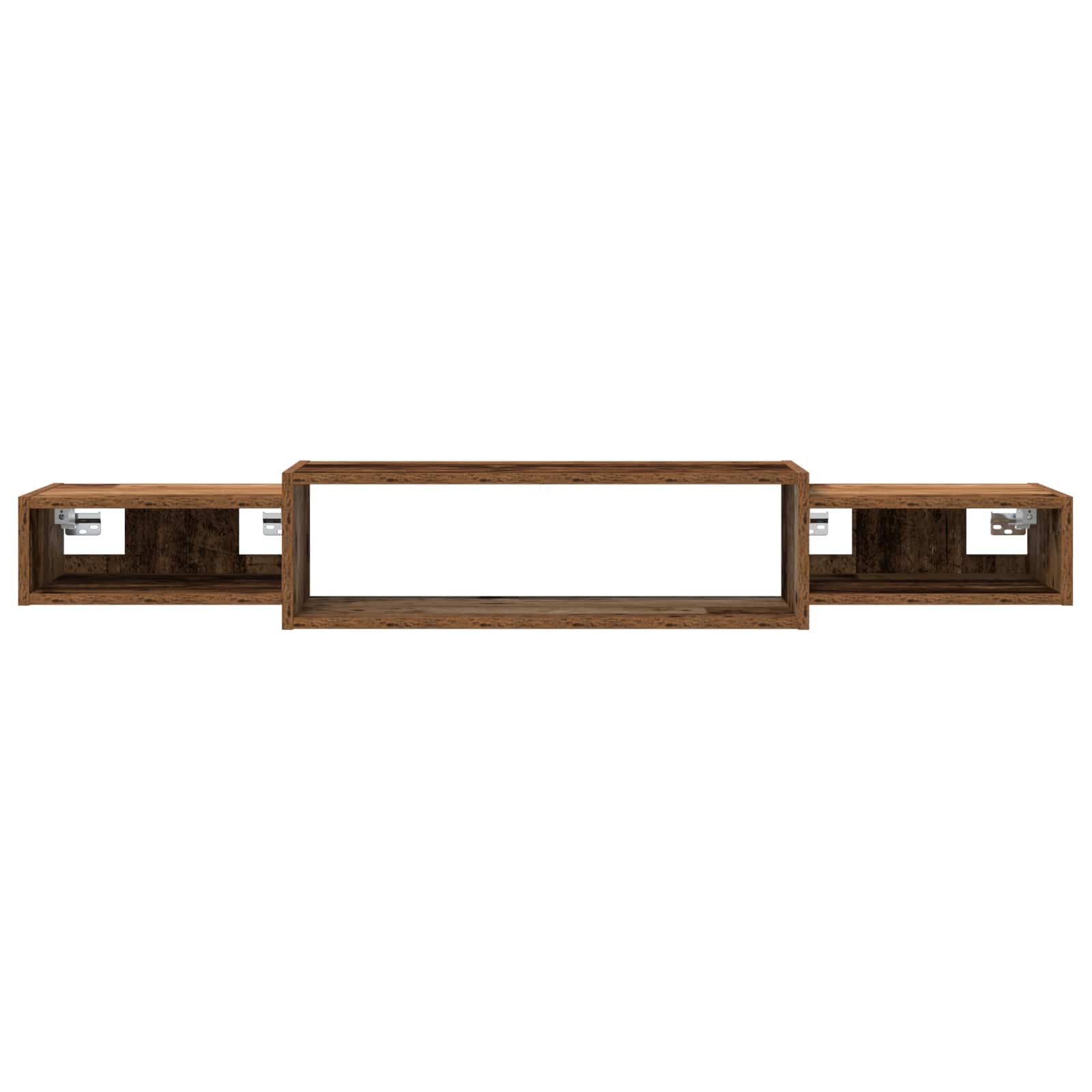 Wandmontierter TV-Schrank Wandhalterung Weiß 140 x 28 x 21 cm