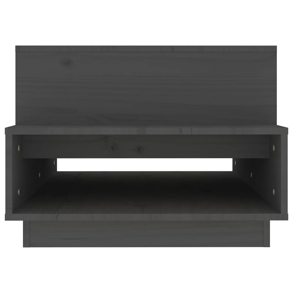 Couchtisch 80x55x40,5 cm Massivholz Kiefer