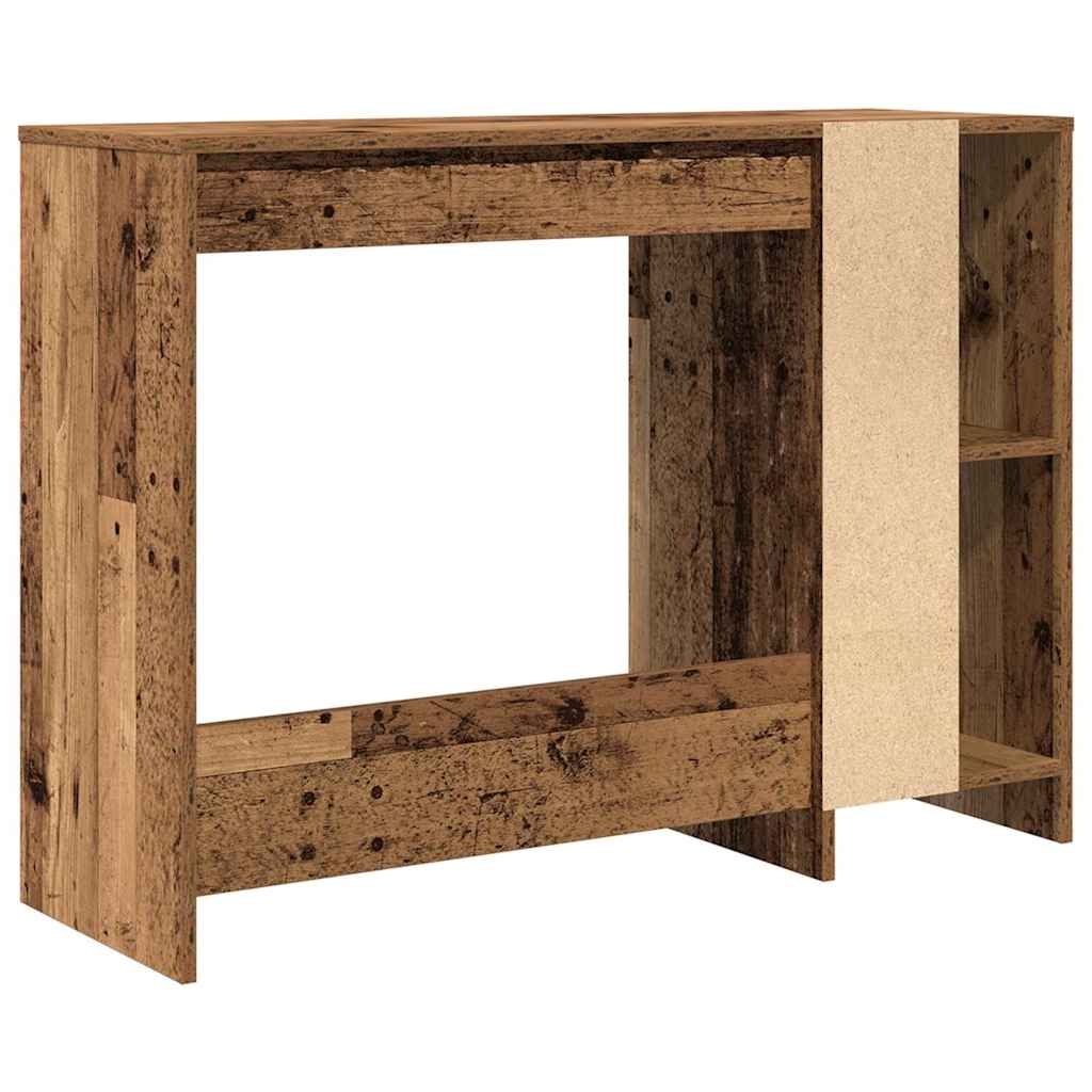 Computertisch Weiß 102,5x35x75 cm Holzwerkstoff