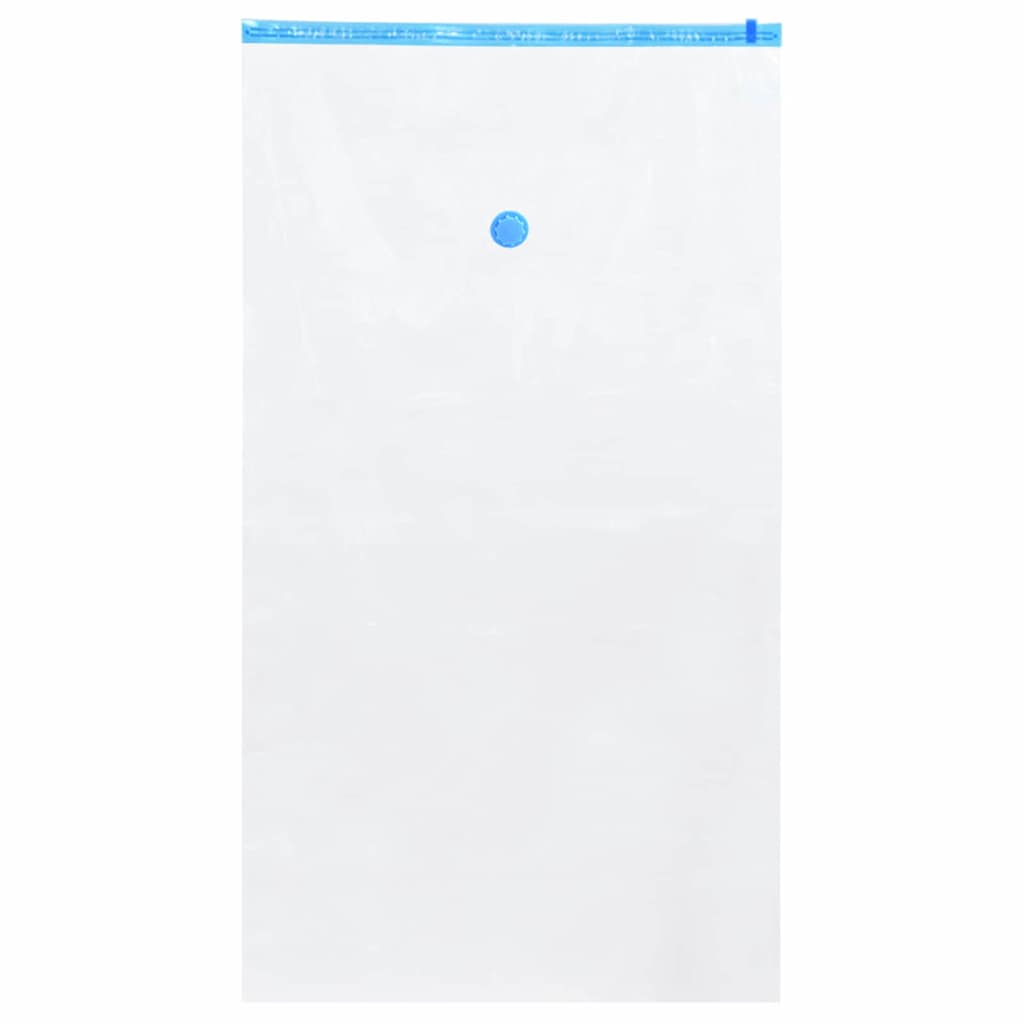 Aufbewahrungstaschen 5 pcs Transparent und Blau 70 x 50 cm