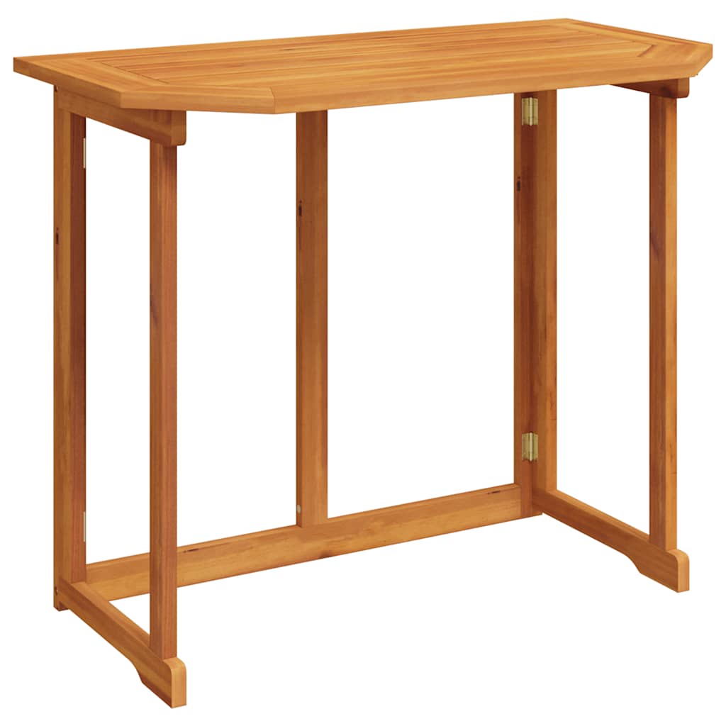 Bistrotisch 90x50x75 cm Akazie Massivholz