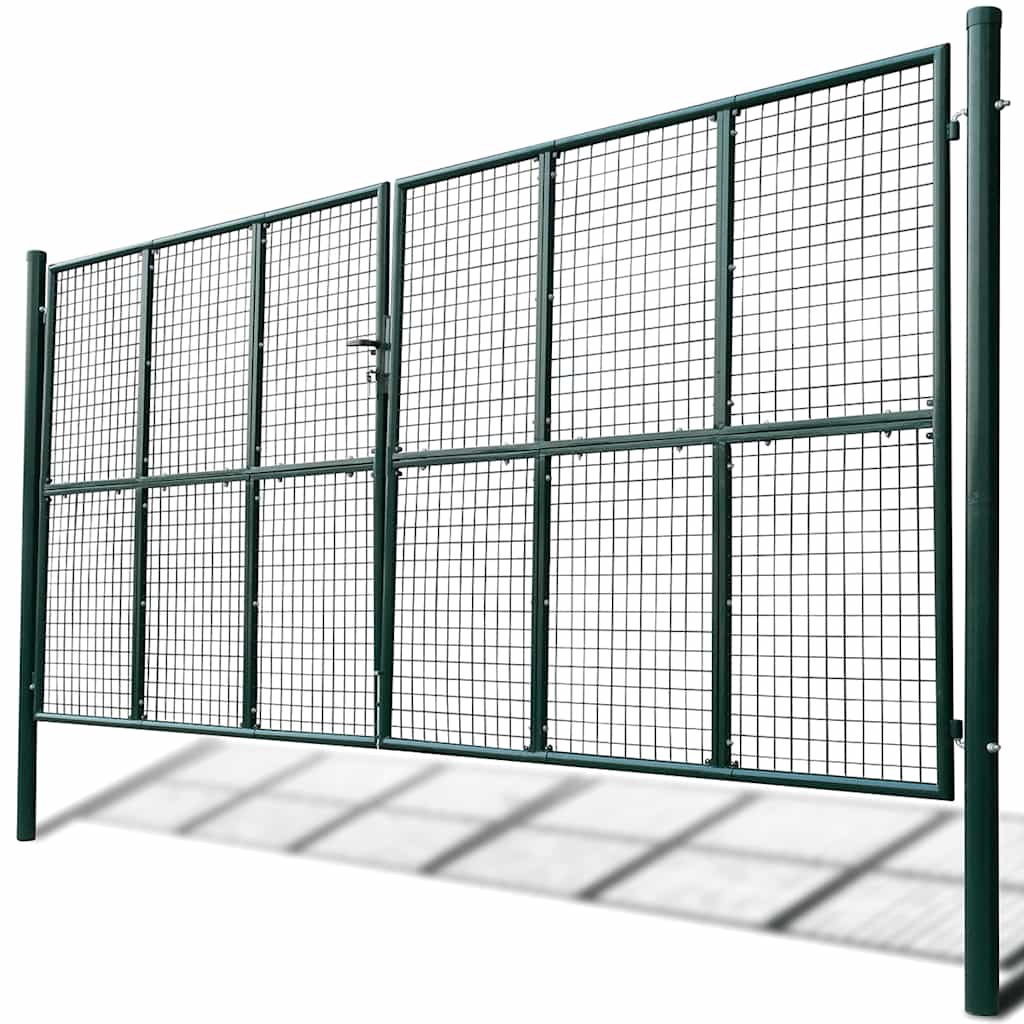 Gartentor aus Maschengewebe 400x150 cm