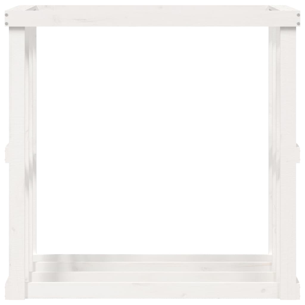Outdoor-Kaminholzregal 108x52x106 cm Massivholz Kiefer