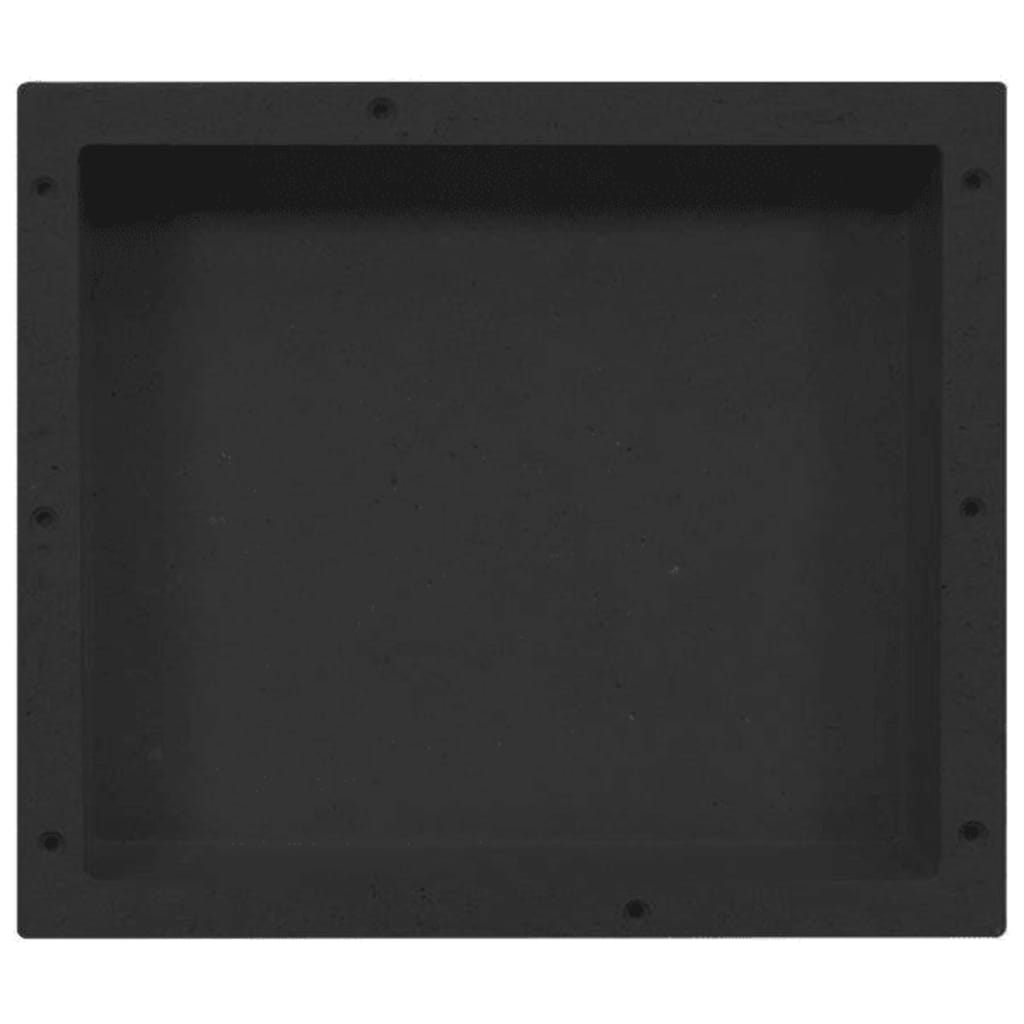 Duschnische Mattgrau 41x36x10 cm