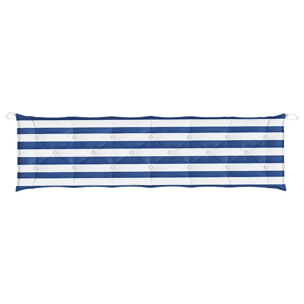 Gartenbank-Auflage Anthrazit 100x(50+50)x7 cm Oxford-Gewebe