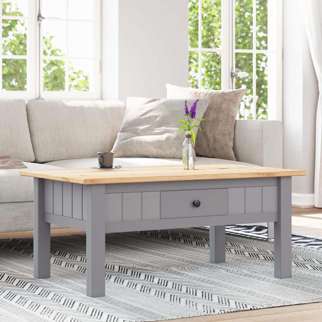 Couchtisch 100x60x43,5 cm Massivholz Panama-Kiefer
