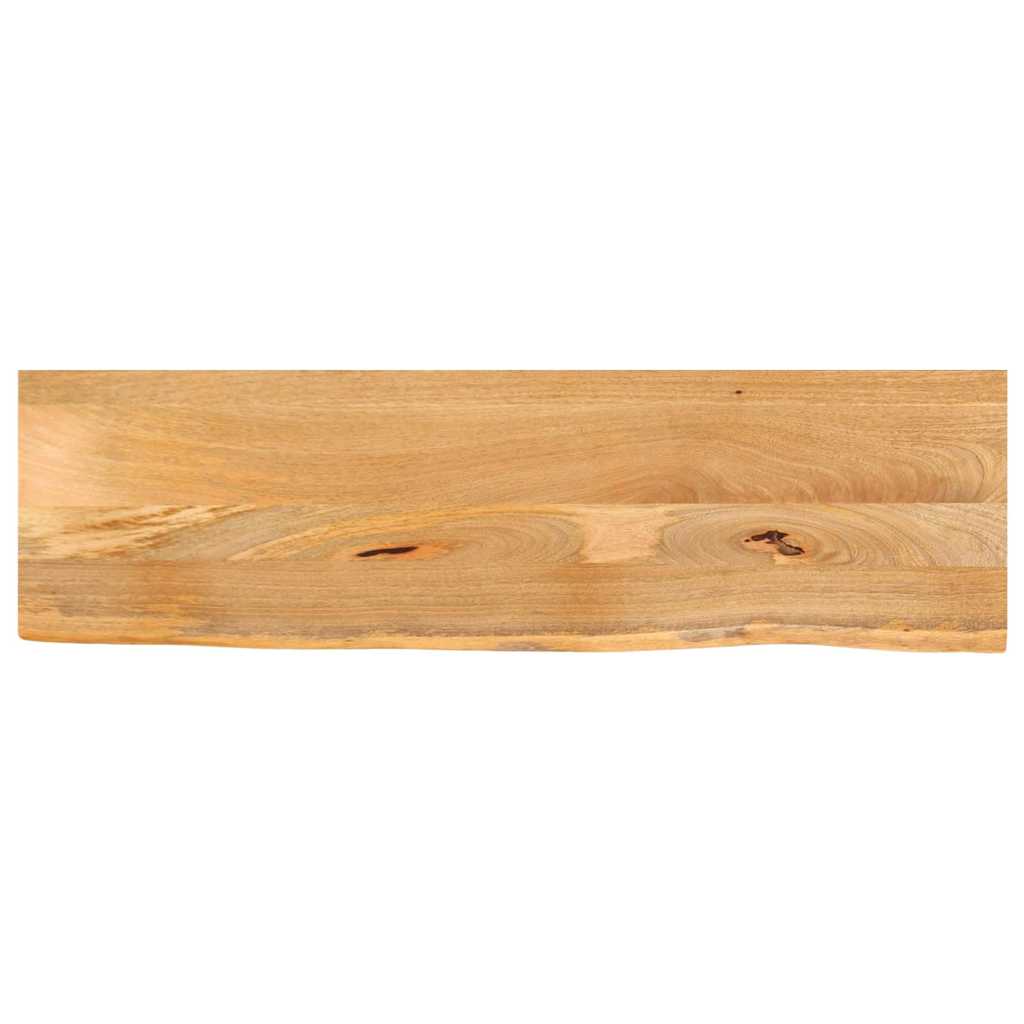 Wandregal 40x20x2,5 cm Rechteckig Massivholz Akazie Baumkante