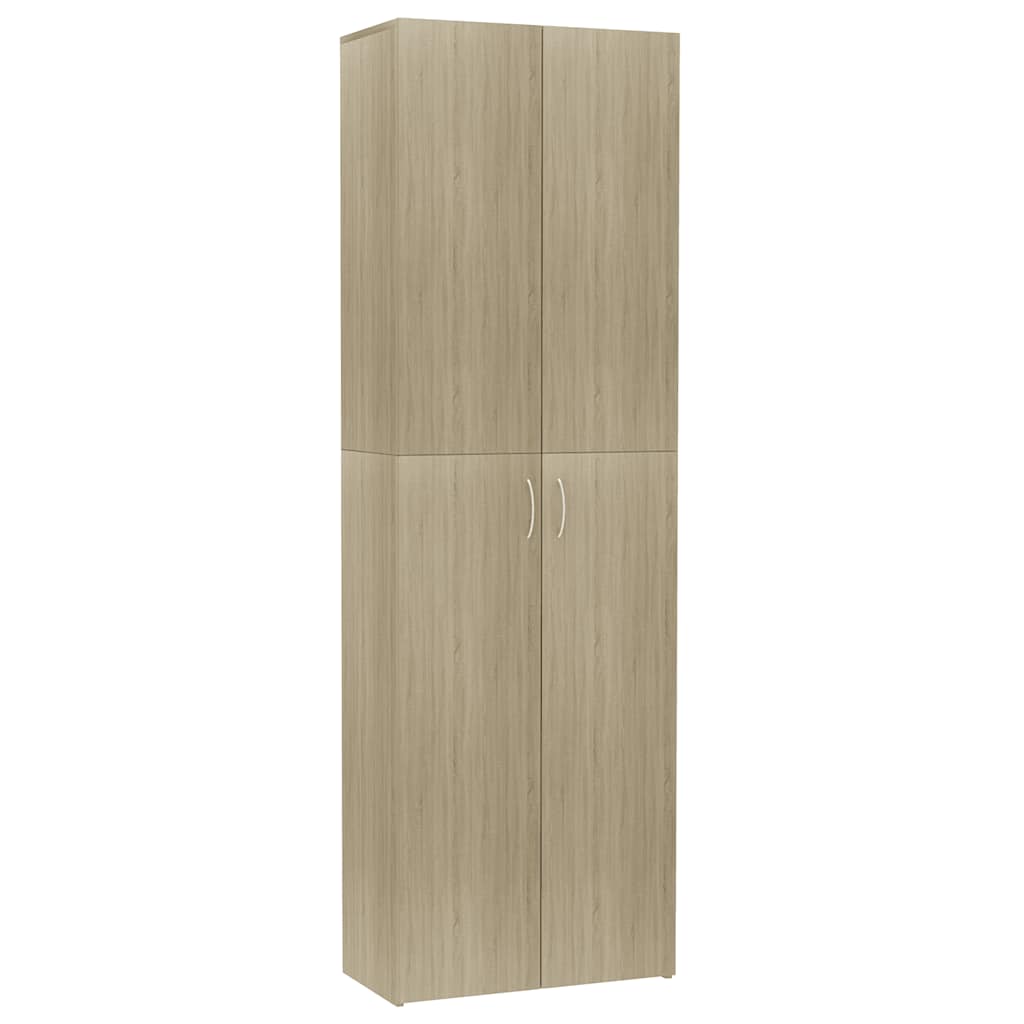 Aktenschrank Weiß 60x32x153 cm Holzwerkstoff