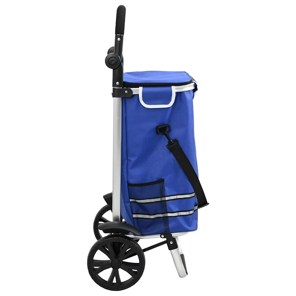 Einkaufswagen Schwarz 36,5 x 46,5 x 100,5 cm Oxford-stoff