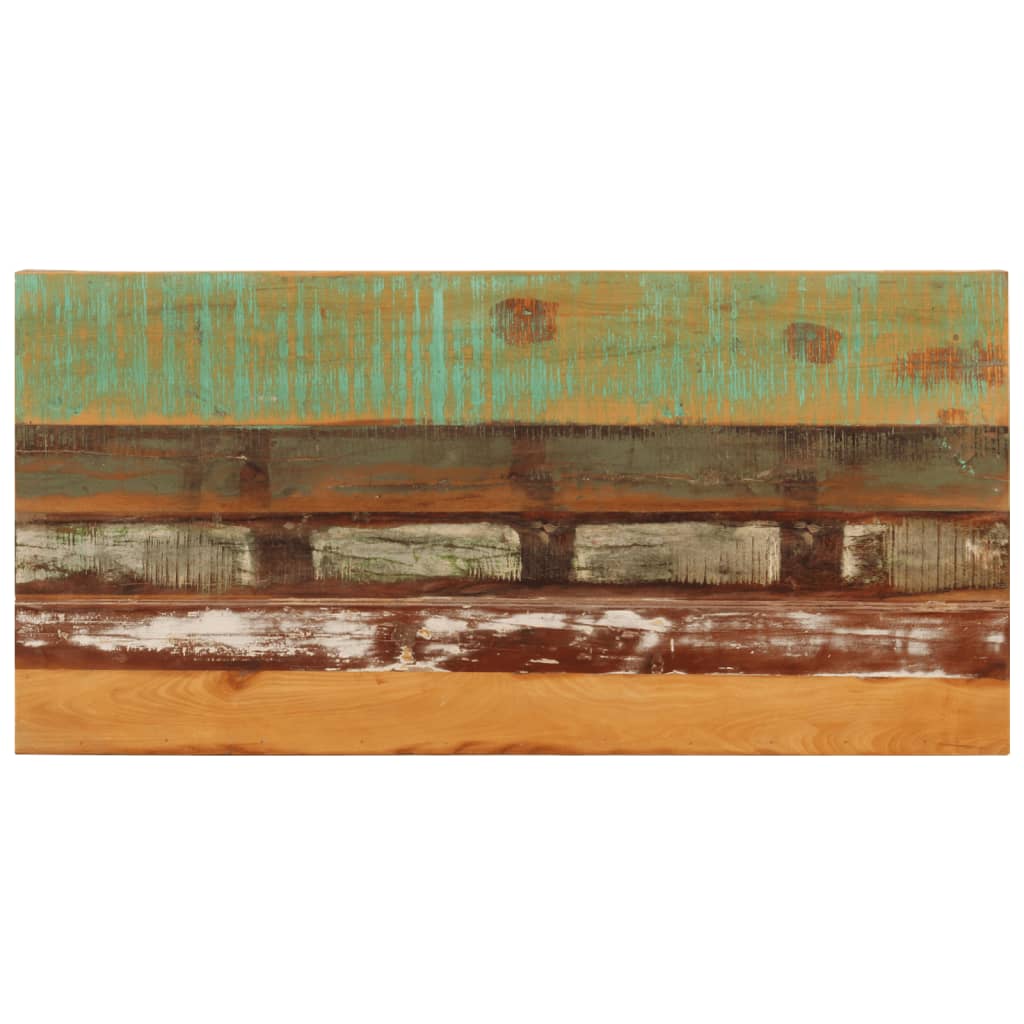 Konsolentisch 110x35x76 cm Raues Mangoholz