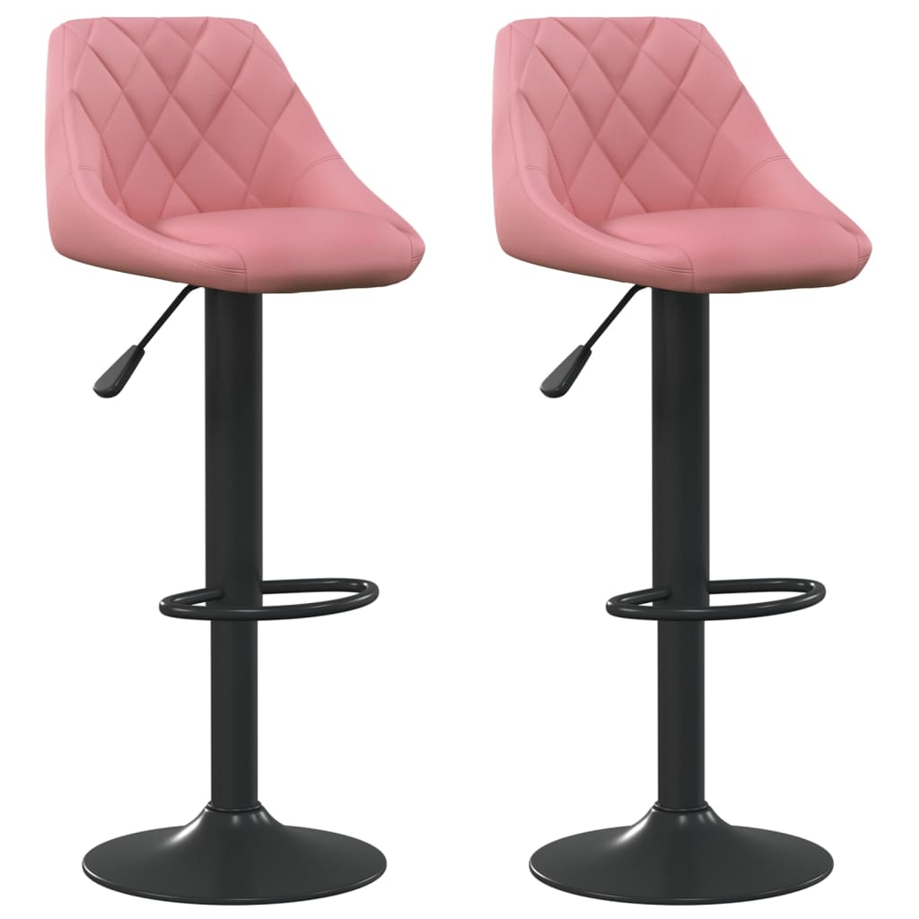 Barhocker Creme Samt