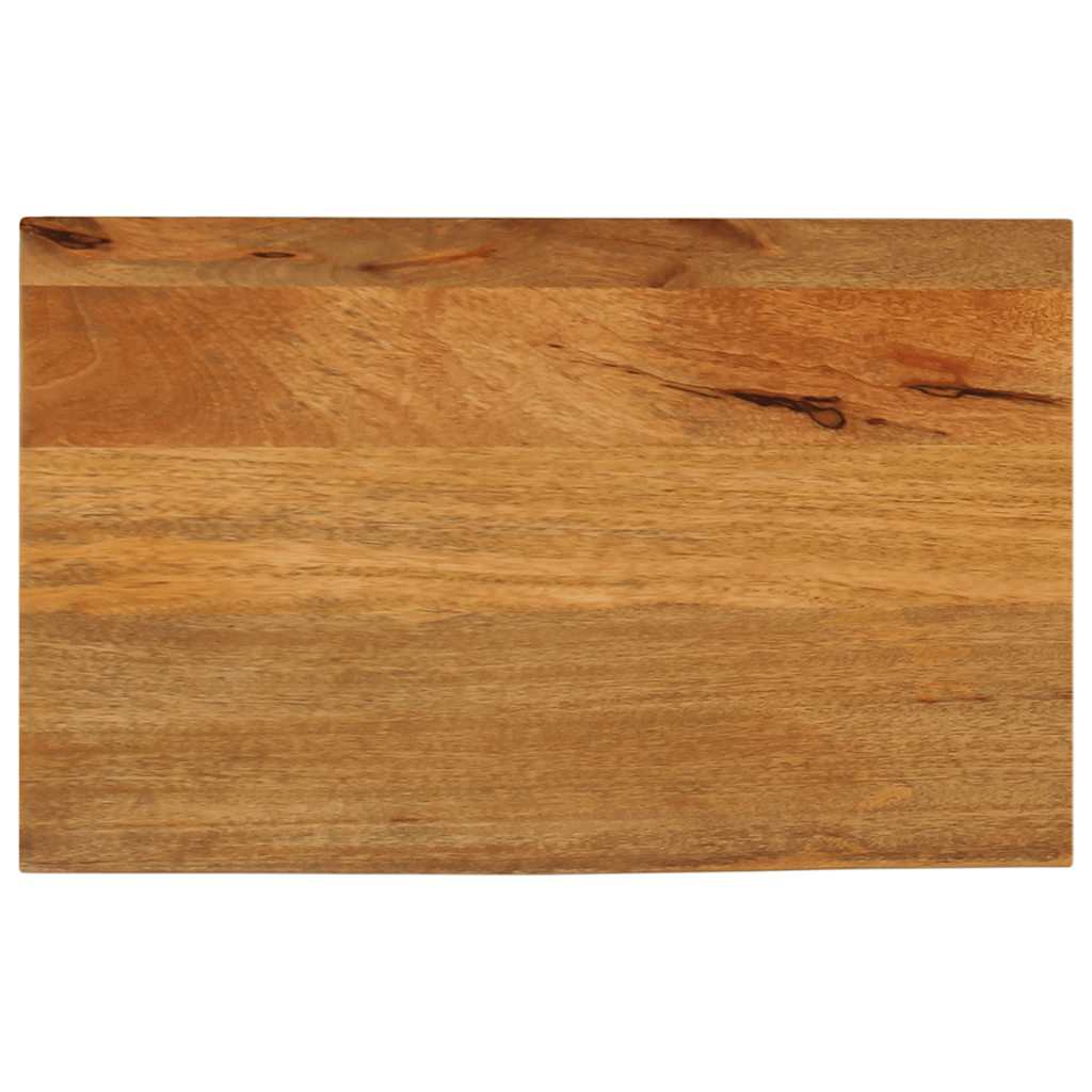Wandregal 40x20x2,5 cm Rechteckig Massivholz Akazie Baumkante
