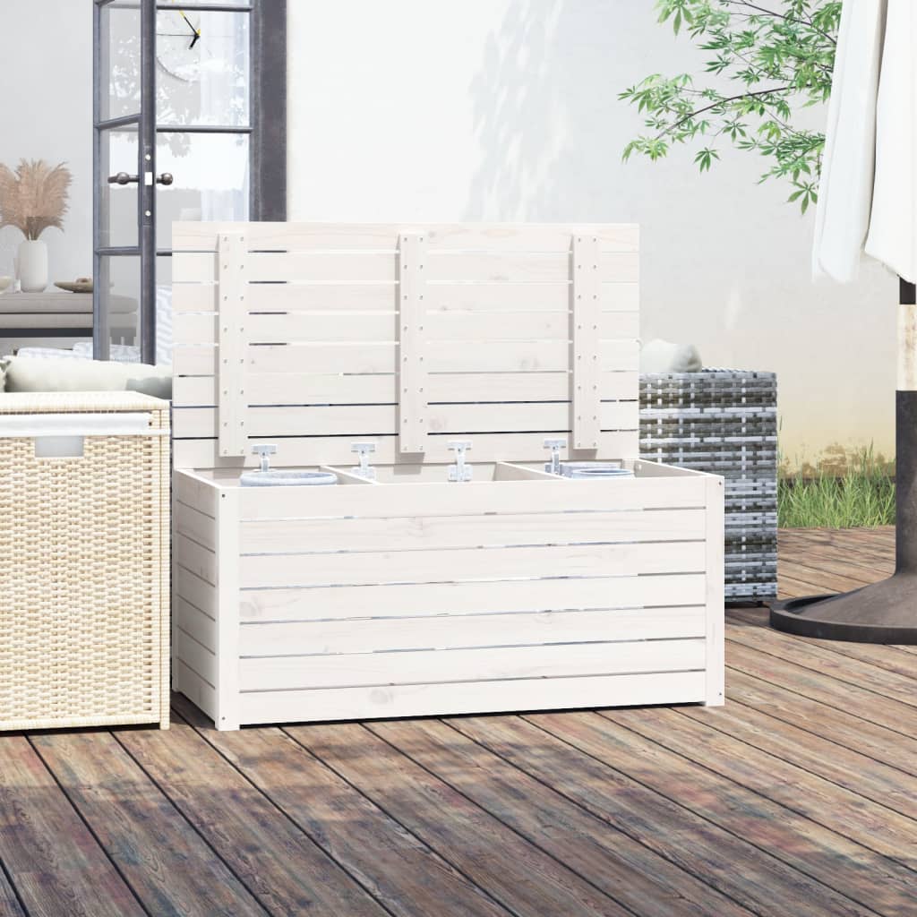 Gartenbox 101x50,5x46,5 cm Massivholz Kiefer
