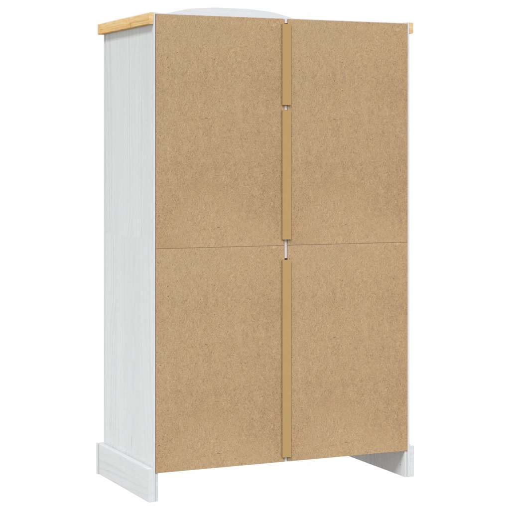 Kleiderschrank Mexiko-Stil Kiefernholz 2 Türen