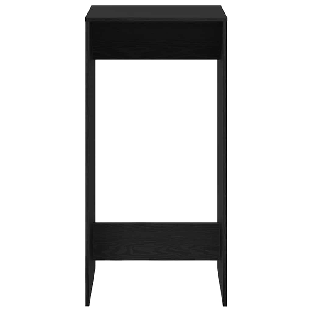 Bartisch Schwarz Eichen-Optik 102 x 50 x 103,5 cm Holzwerkstoff