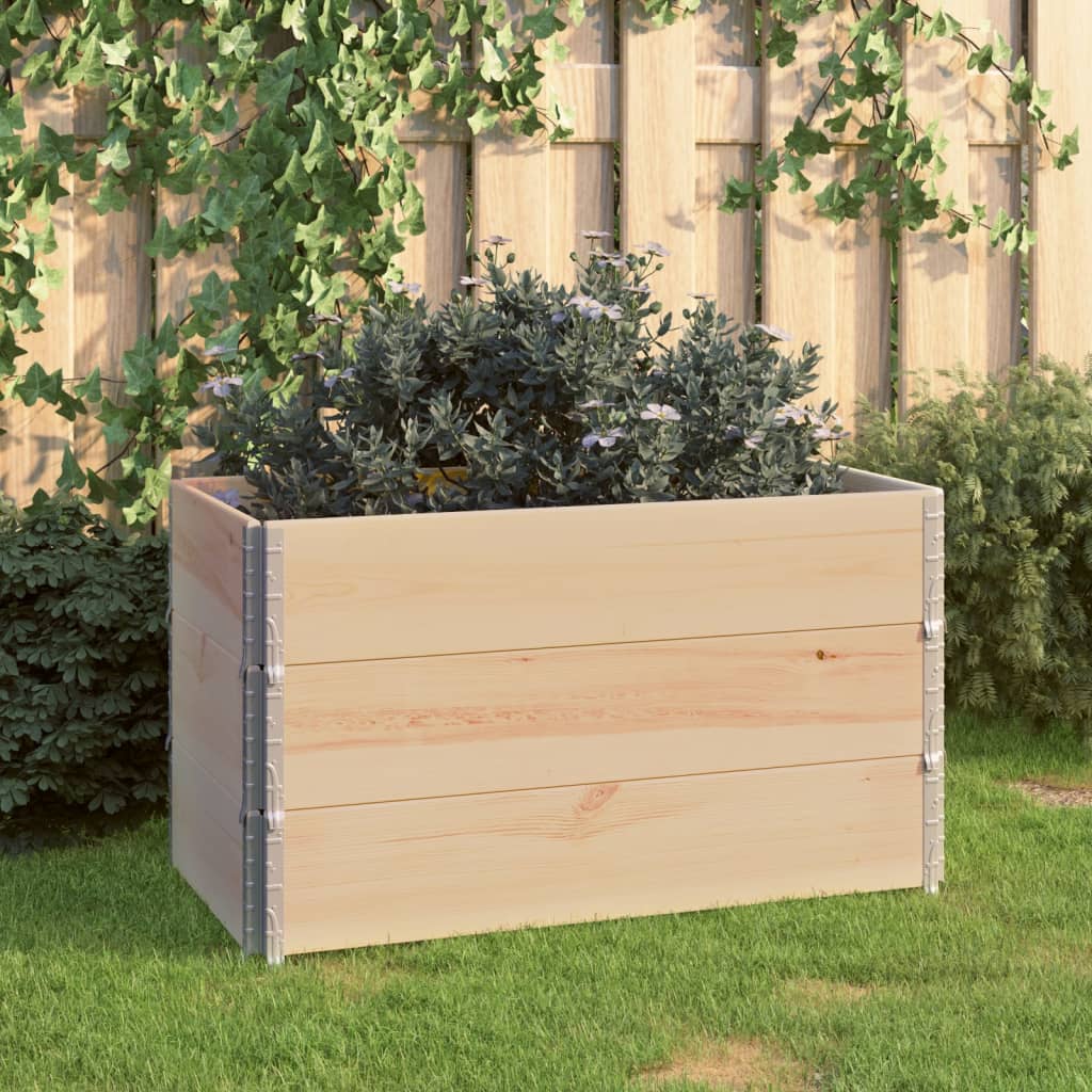 Hochbeet 60x80 cm Kiefer Massivholz