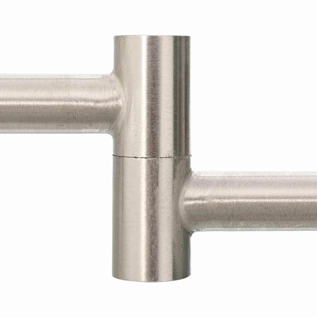 Deckenstrahler mit Strahlern Nickel 8 x 8 x 10,5 cm Stahl