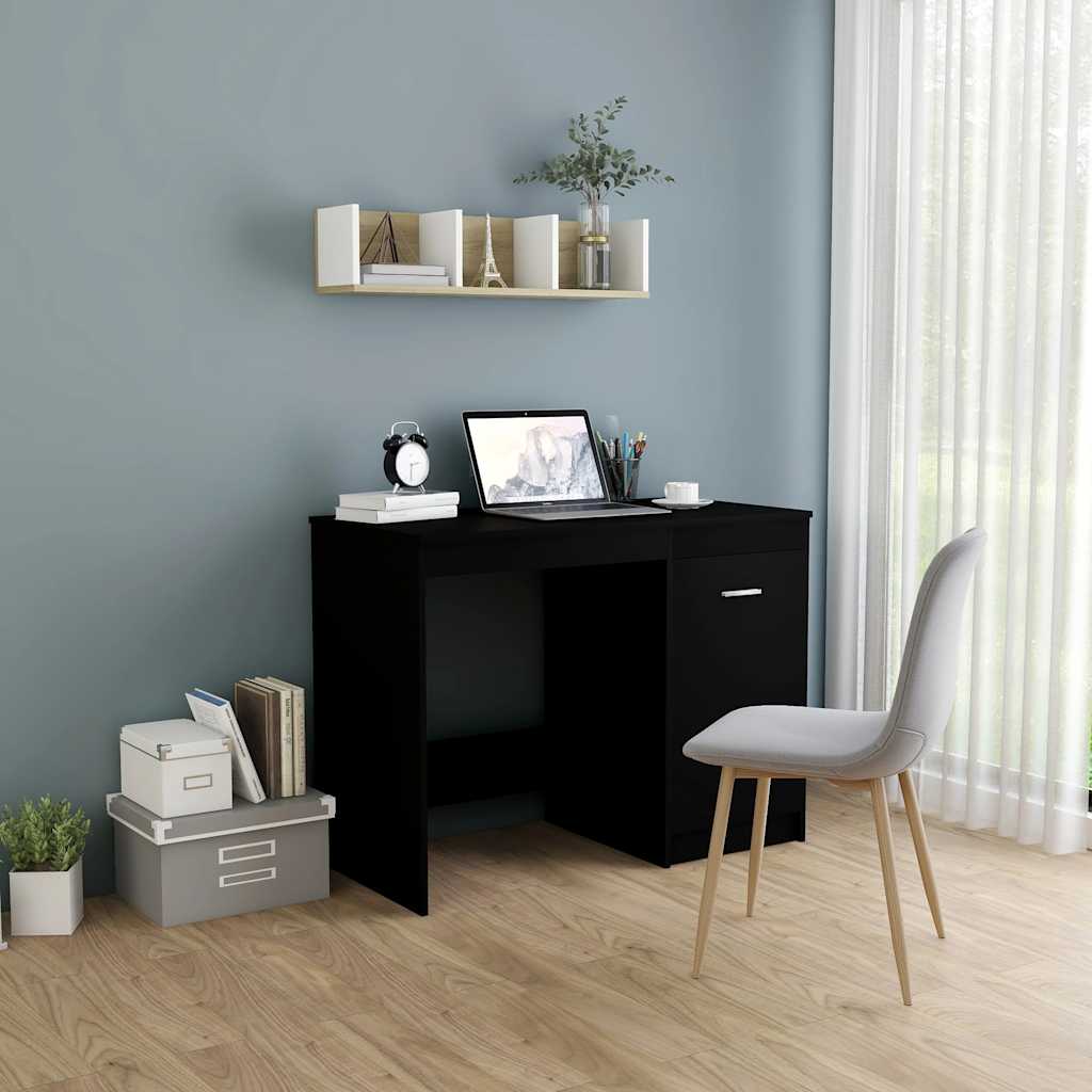 Schreibtisch Weiß 100×50×76 cm Holzwerkstoff