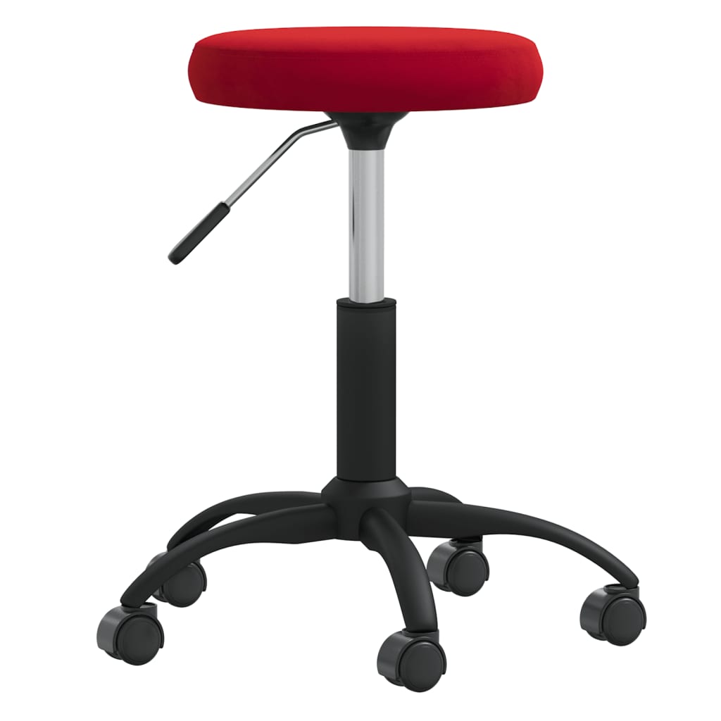 Massagehocker Samt Senfgelb