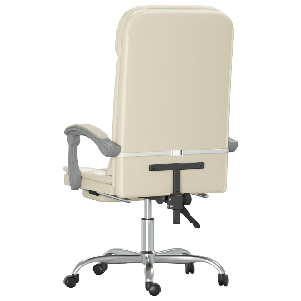 Bürostuhl mit Massagefunktion Schwarz Kunstleder