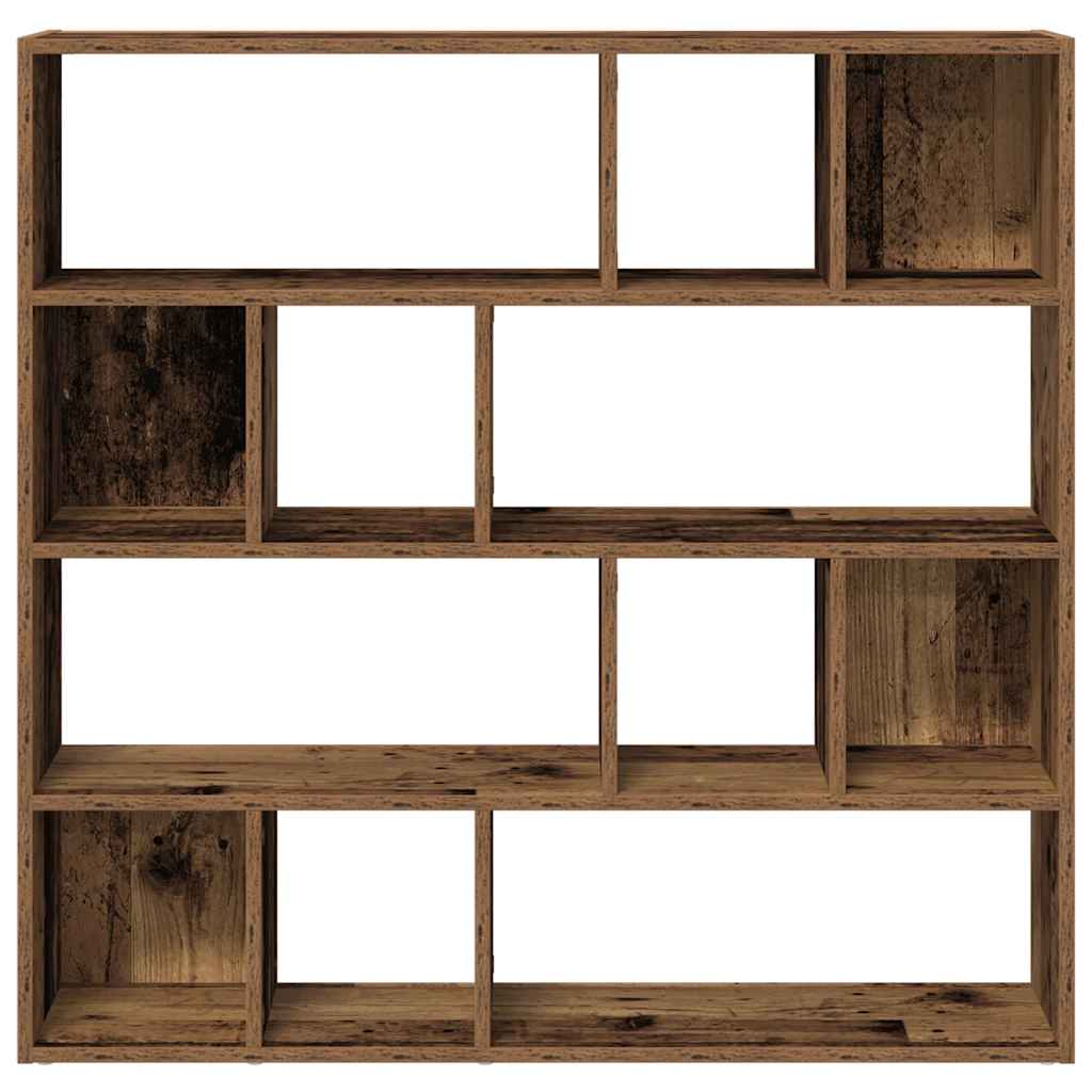 Bücherregal/Raumteiler Weiß 105x24x102 cm