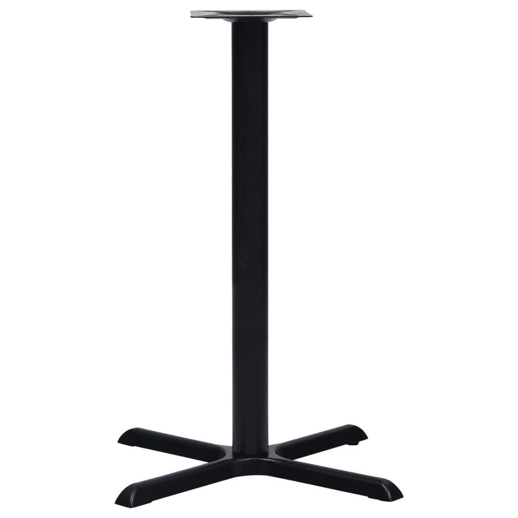 Bistrotisch-Gestell Schwarz 56x56x72 cm Gusseisen