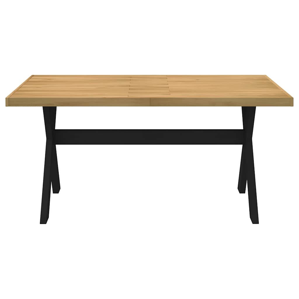 Esstisch NOAIN U-Form-Beine 180x90x75 cm Massivholz Kiefer