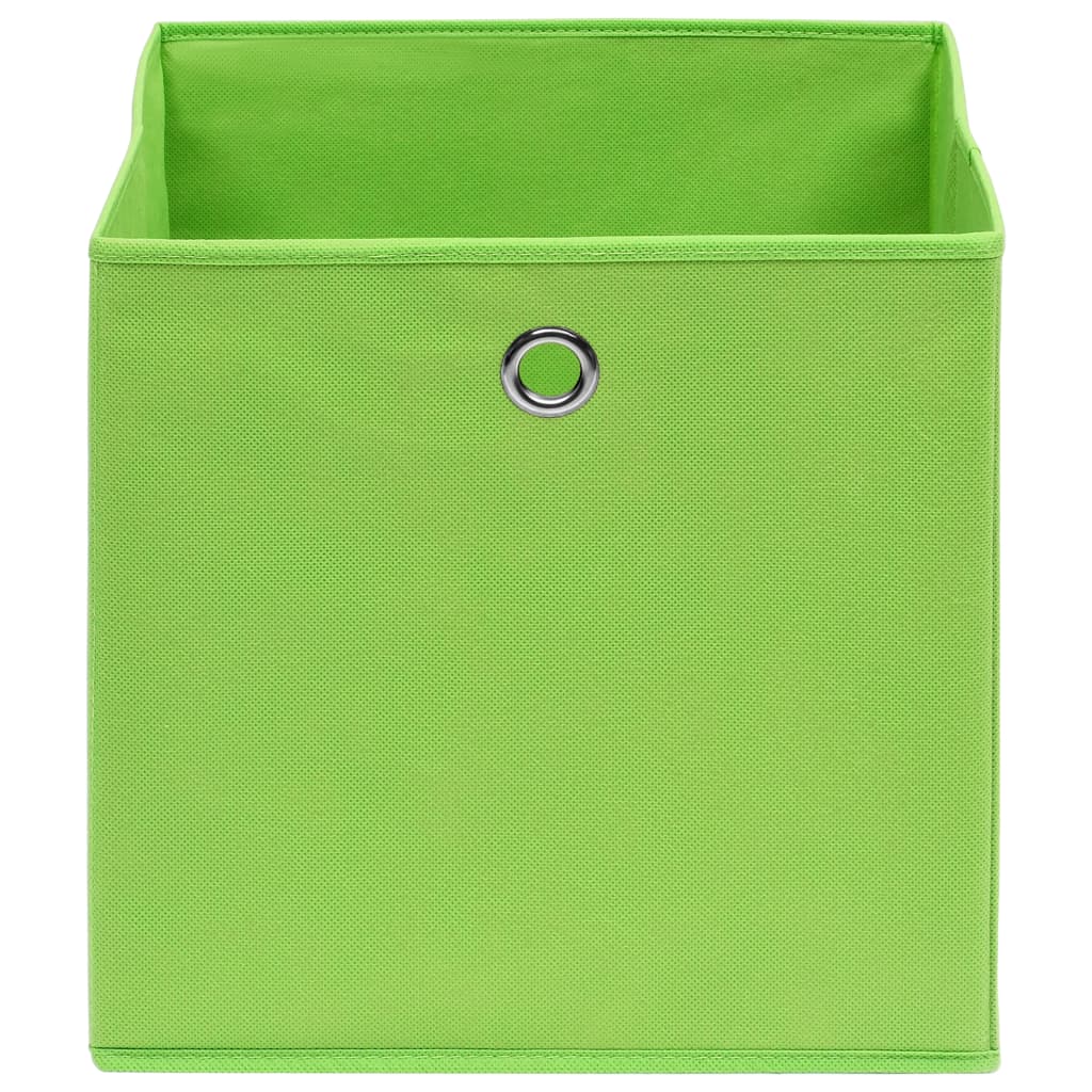 Aufbewahrungsboxen 4 Stk. Blau 32x32x32 cm Stoff