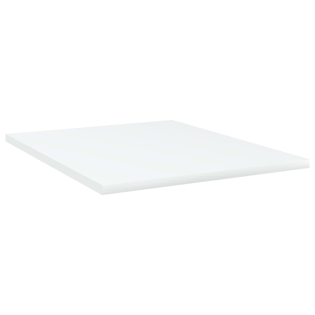 Bücherregal-Bretter 4 Stk. Weiß 40x10x1,5 cm Holzwerkstoff